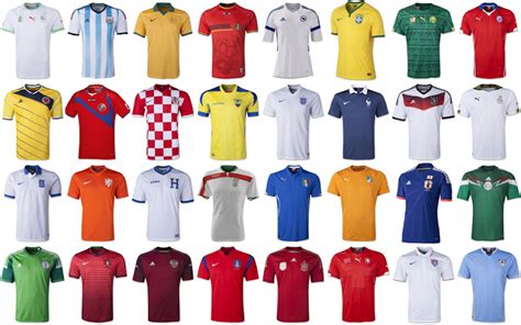 world soccer jerseys